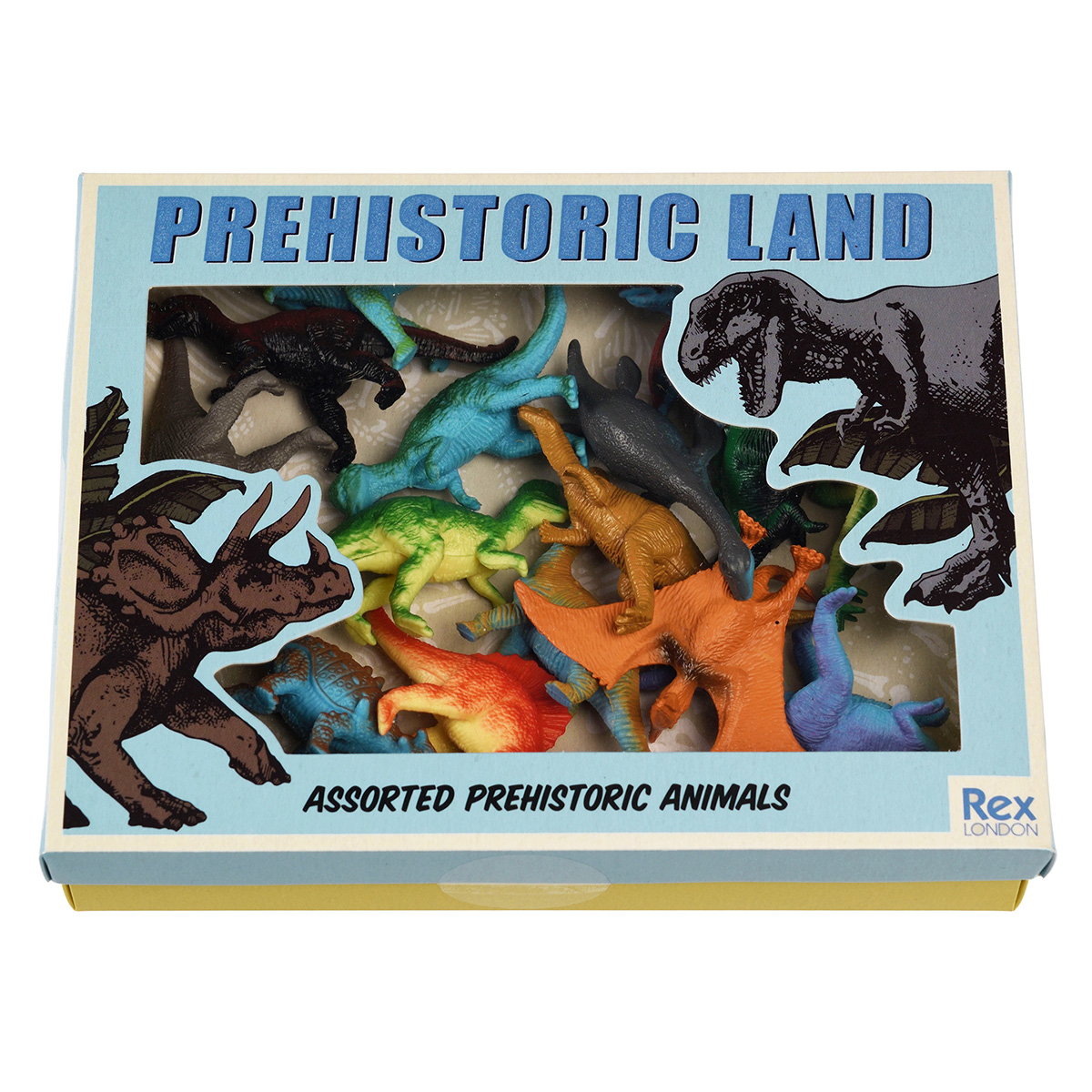 Rex London Boite de 16 Figurines Dinosaures Prehistoric Land - Mes
