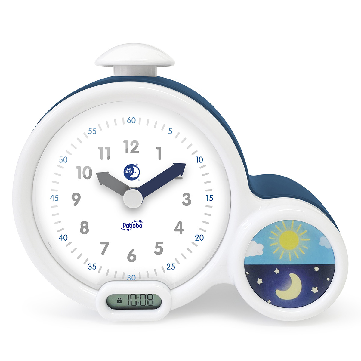 Pabobo Kid'Sleep Clock Mon Premier Réveil - Bleu - Réveil Pabobo