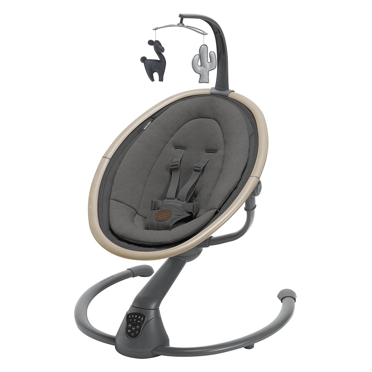 Transat électrique Balancelle bébé Chaise Haute 5 Vitesses