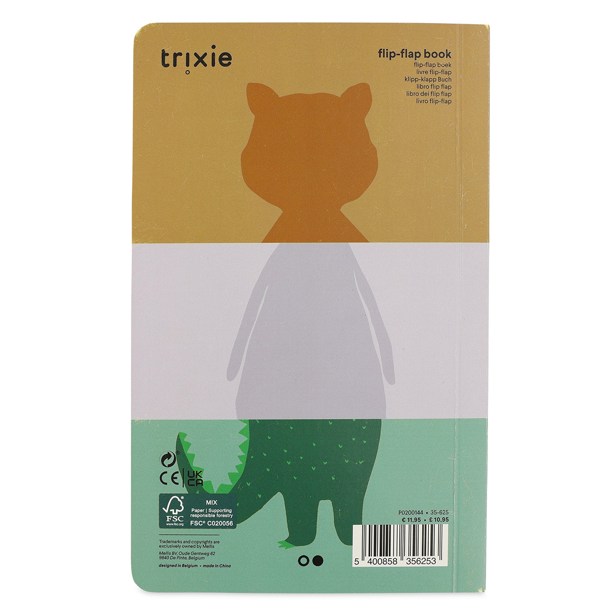 Livre bébé Contraires (1 an et +) Trixie Baby - Dröm Design