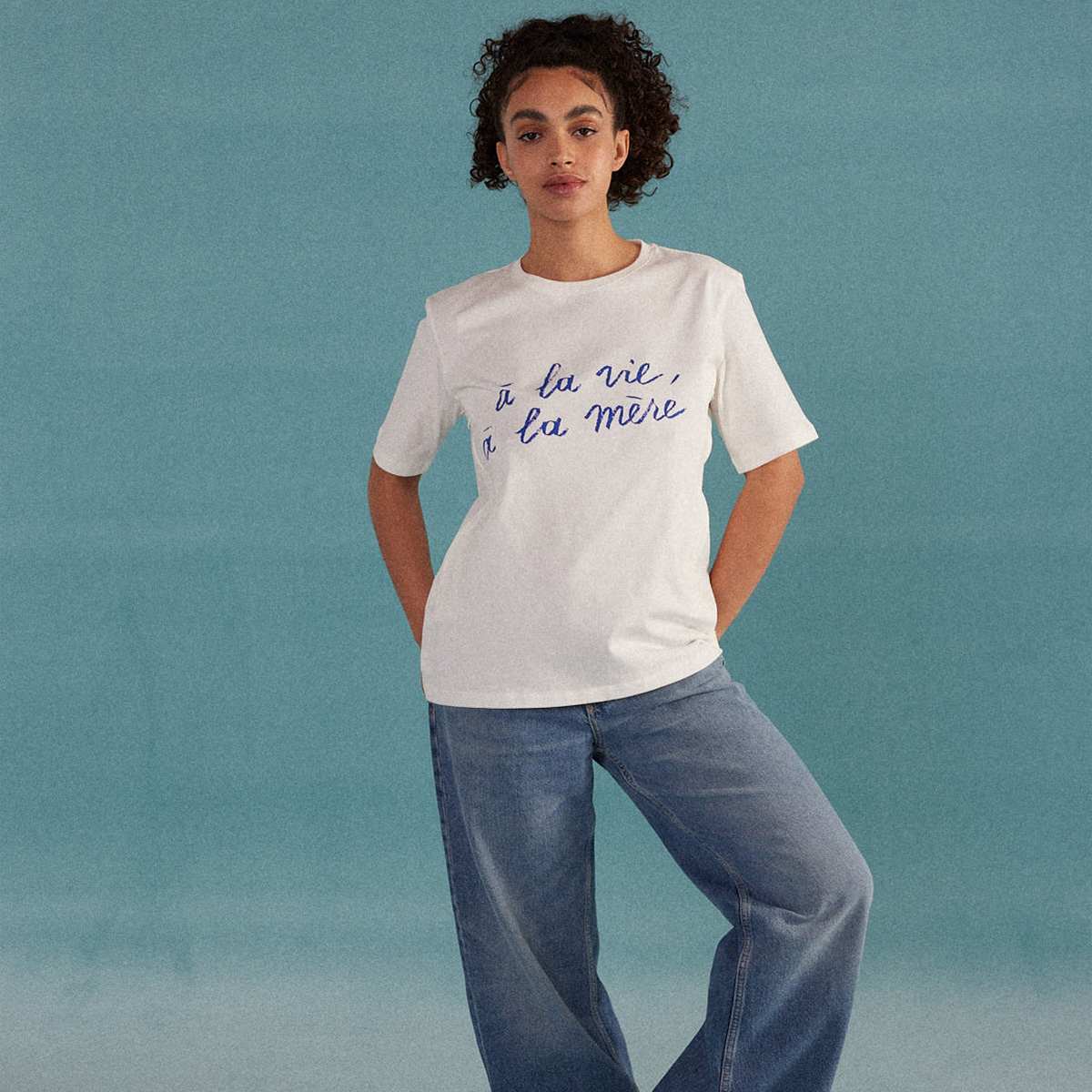 T-shirt d'Allaitement A la Vie - M (Tajinebanane) - Image 1