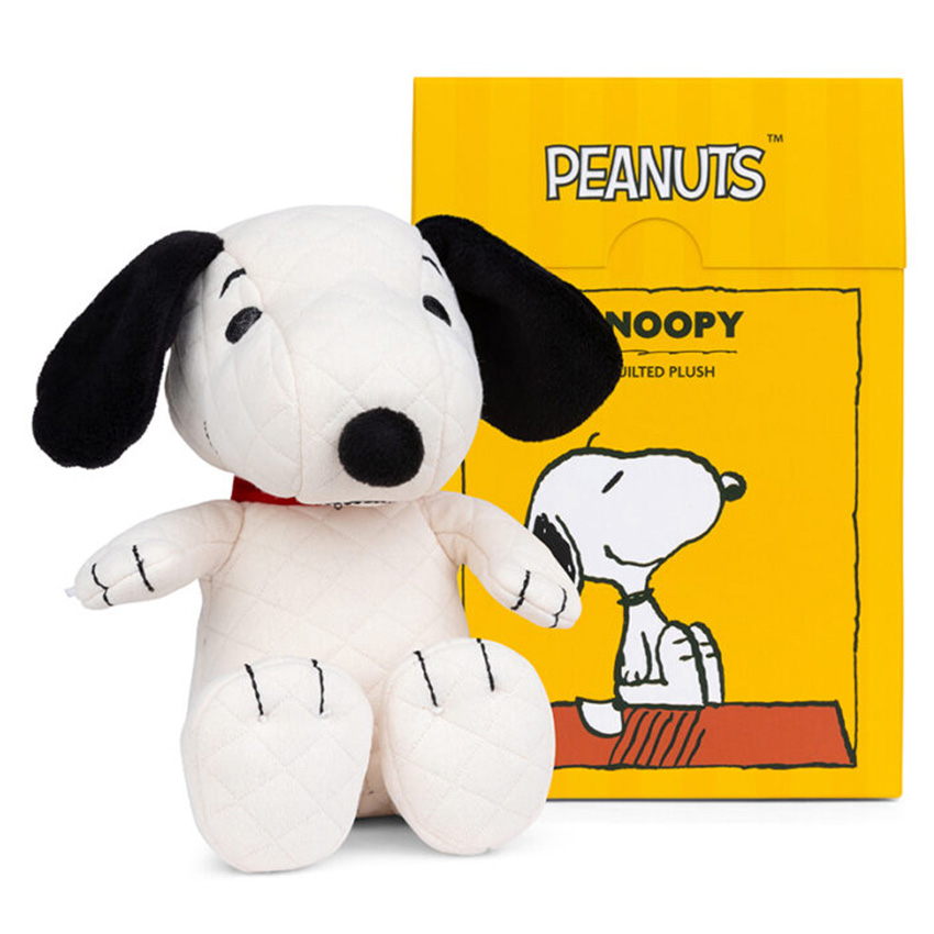 Bon Ton Toys Petite Peluche Snoopy - Matelassé Crème - Peluche Bon Ton Toys  sur L'Armoire de Bébé