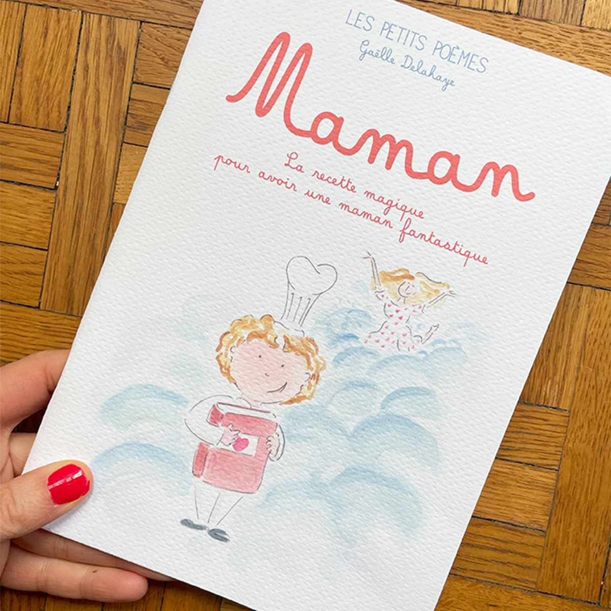 Livre poétique Maman, Les Petits Poèmes, Gaëlle Delahaye
