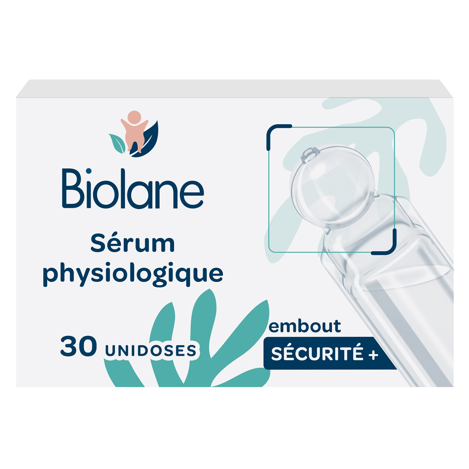Lot de 30 Unidoses de Sérum Physiologique - 5 ml (Biolane) - Couverture
