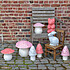 Acheter Lampe à poser Lampe Gros Champignon - Vieux Rose