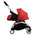 Acheter BABYZEN Poussette Duo YOYO+ Complète Châssis Blanc 0+ et 6+ et Siège Auto iZi Go Modular i-Size Groupe 0+ Gris - Rouge