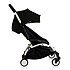 Avis BABYZEN Poussette Duo YOYO+ Complète Châssis Blanc 0+ et 6+ et Siège Auto iZi Go Modular i-Size Groupe 0+ Gris - Noir