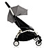 Avis BABYZEN Poussette Duo YOYO+ Complète Châssis Blanc 0+ et 6+ et Siège Auto iZi Go Modular i-Size Groupe 0+ Gris - Gris