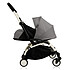 Acheter BABYZEN Poussette Duo YOYO+ Complète Châssis Blanc 0+ et 6+ et Siège Auto iZi Go Modular i-Size Groupe 0+ Gris - Gris