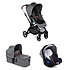 Jané Poussette Trio Kendo Nacelle Micro et Siège Auto Koos i-Size - Squared