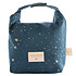 Nobodinoz Lunch Bag Waterproof - Gold Stella & Night Blue