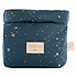 Nobodinoz Lunch Bag Waterproof - Gold Stella & Night Blue 