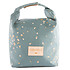 Nobodinoz Lunch Bag Waterproof - Gold Confetti & Magic Green