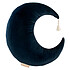 Nobodinoz Coussin Pierrot Moon Velvet - Night Blue