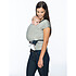 Ergobaby Echarpe de Portage Aura - Gris / Pois
