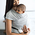 Avis Ergobaby Echarpe de Portage Aura - Gris / Pois