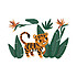 Lilipinso Stickers Géant - Jungle et Tigre