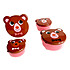 Omm Design Boîte à Goûter Gigognes - Ours Brun