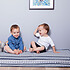 Acheter BabyToLove Matelas Nomade Blue Stripes - 60 x 120 cm