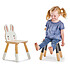 Table et chaise Tender Leaf Toys Chaise Forêt Lapin