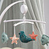 Mobile Pouce et Lina Mobile Oiseau Blossom - Vert et Rose