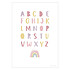 Little Dutch Poster Réversible Alphabet et Arc-en-ciel - Rose
