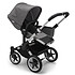 Bugaboo Poussette Citadine Donkey3 Mono Complète Châssis Aluminium - Gris Chiné
