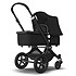 Poussette citadine Bugaboo Poussette Citadine Caméléon3 Plus Complète Châssis Noir - Noir