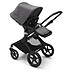 Avis Bugaboo Poussette Citadine Fox2 Complète Châssis Noir - Gris Chiné