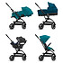 Avis Cybex Poussette Compacte Eezy S Twist +2 Châssis Black - Navy Blue