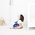 Pabobo Peluche Veilleuse Projecteur Dynamique Aqua Dream - Bleu Peluche Baleine 26 cm