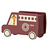 Tirelire Bloomingville Tirelire Camion de Pompier - Rouge