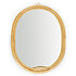 Childhome Miroir Ovale en Rotin