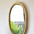 Miroir Childhome Miroir Ovale en Rotin