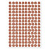 Lilipinso Planche de Stickers - Pois Terracotta