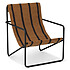 Ferm Living Fauteuil Enfant Desert Noir - Camel