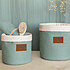 Nobodinoz Panier de Rangement Tango Small - Eden Green Panier de Rangement Tango Small - Eden Green