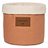 Nobodinoz Panier de Rangement Tango Small - Sienna Brown