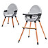 Kinderkraft Chaise Haute FINI - Black Chaise Haute FINI - Black