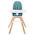 Chaise haute Kinderkraft Chaise Haute TIXI - Turquoise