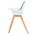 Avis Kinderkraft Chaise Haute TIXI - Turquoise