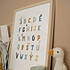 Acheter Little Dutch Poster Réversible Alphabet et Chiffres Little Goose - Blue