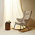 Fauteuil Quax Rocking Adult Chair De Luxe - Argile