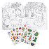 Acheter Moulin Roty Cahier de Coloriage et Stickers Le Jardin du Moulin - Le Jardinier