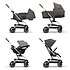 Poussette compacte Cybex Poussette Compacte Eezy S Twist +2 Châssis Silver - Soho Grey