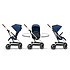 Avis Cybex Poussette Compacte Eezy S Twist +2 Châssis Silver - Navy Blue