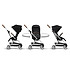 Avis Cybex Poussette Compacte Eezy S Twist 2 Châssis Silver - Deep Black