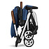 Cybex Poussette Compacte Eezy S Twist 2 Châssis Silver - Navy Blue Poussette Compacte Eezy S Twist 2 Châssis Silver - Navy Blue