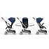 Avis Cybex Poussette Compacte Eezy S Twist 2 Châssis Silver - Navy Blue