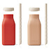 Acheter Liewood Lot de 2 Bouteilles Erika Milkshake Apple Red & Tuscany Rose Mix - 230 ml